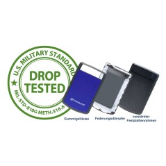 Transcend StoreJet 25H3B 2TB USB 3.0 Hard Drive - Ultimate Storage Solution for Your Data!